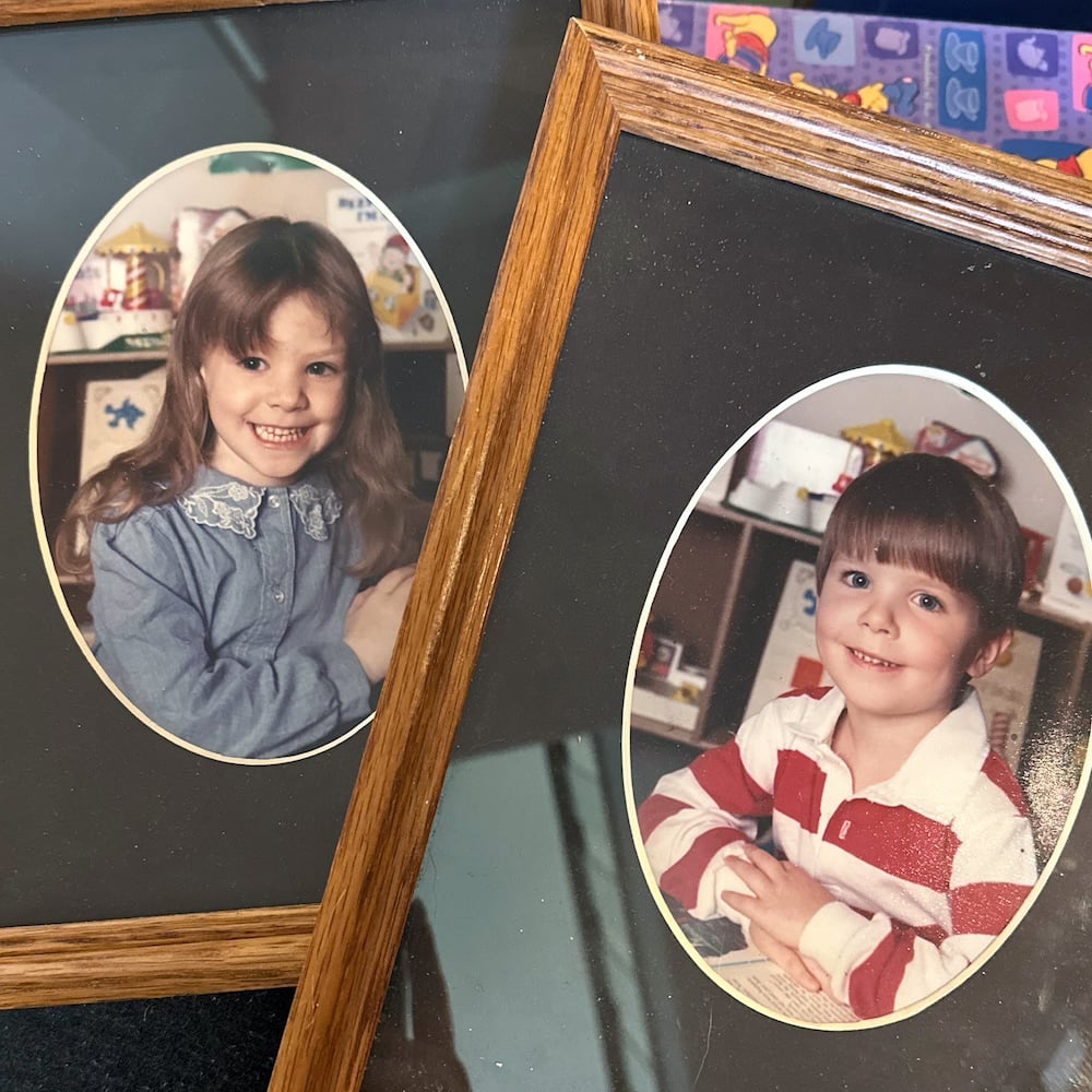 Josh Hendershot and Amanda Hearn, siblings as kids